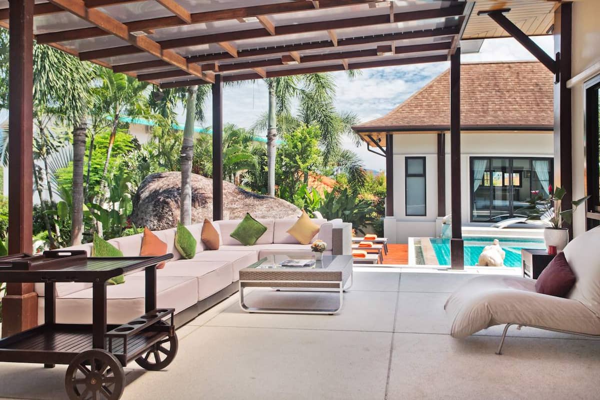 Rent villa Rock Pool Villa, Thailand, Phuket, Nai Harn | Villacarte