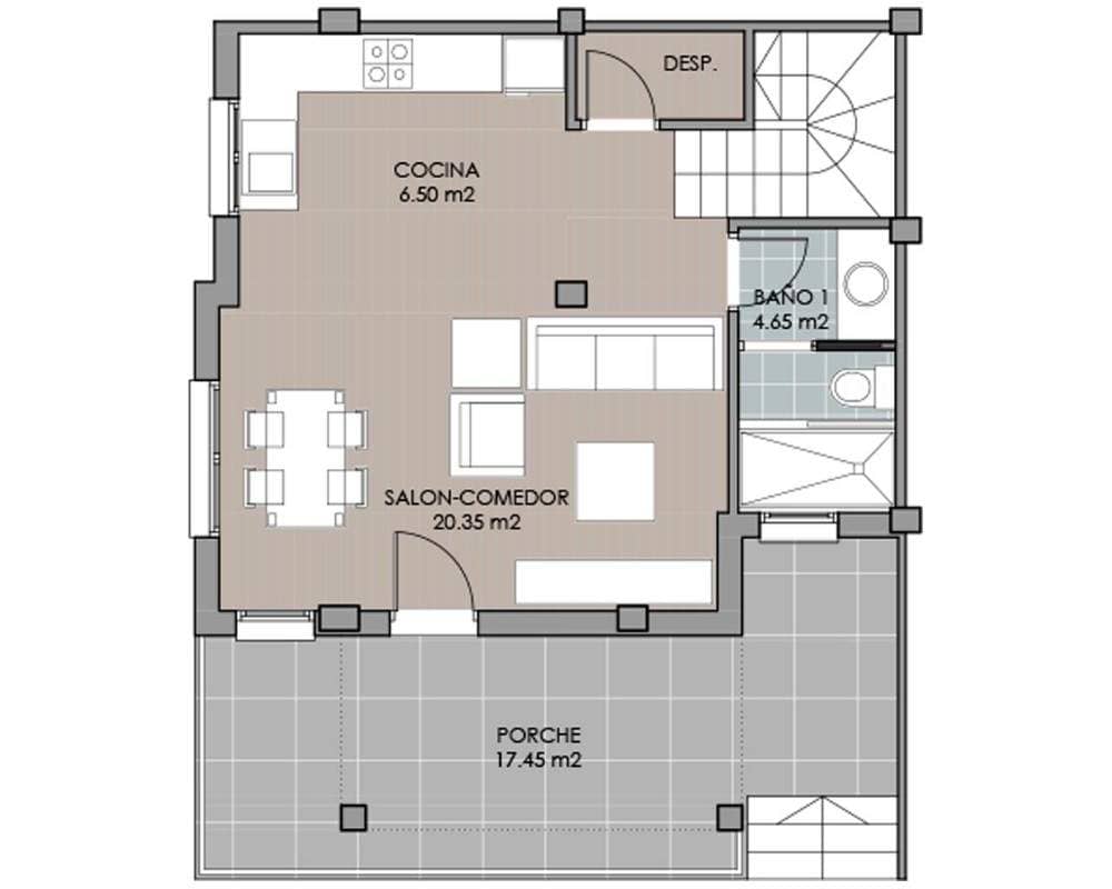Property for Sale  NATURA PINET - TOWN HOUSE , Spain, Costa Blanca, La Marina | Villacarte
