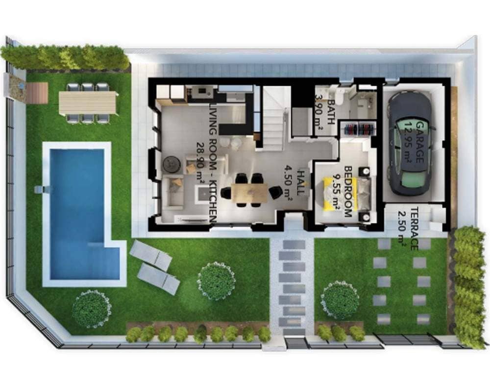 Property for Sale  GREEN AND SEA - BOAVISTA , Spain, Costa Calida, Los Alcazares | Villacarte