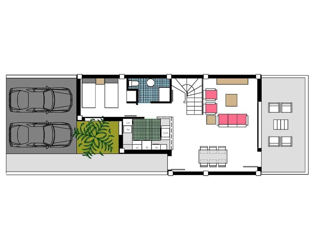 Продажа недвижимости  LA OLA - TOWNHOUSE , Испания, Коста Бланка, Дения | Villacarte