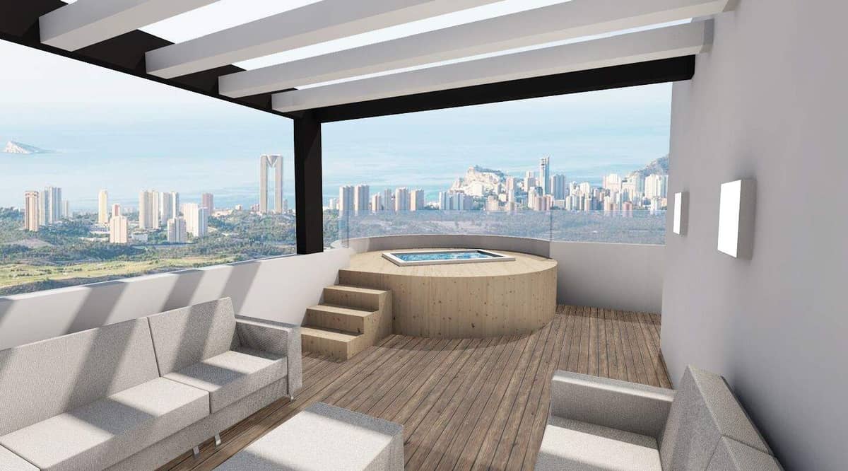 Property for Sale Panoramic Beach Resort Townhouses, Spain, Costa Blanca, Benidorm | Villacarte