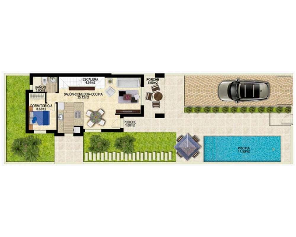 Property for Sale  LO NATURA VILLAS - MODEL B , Spain, Costa Blanca, Bigastro | Villacarte