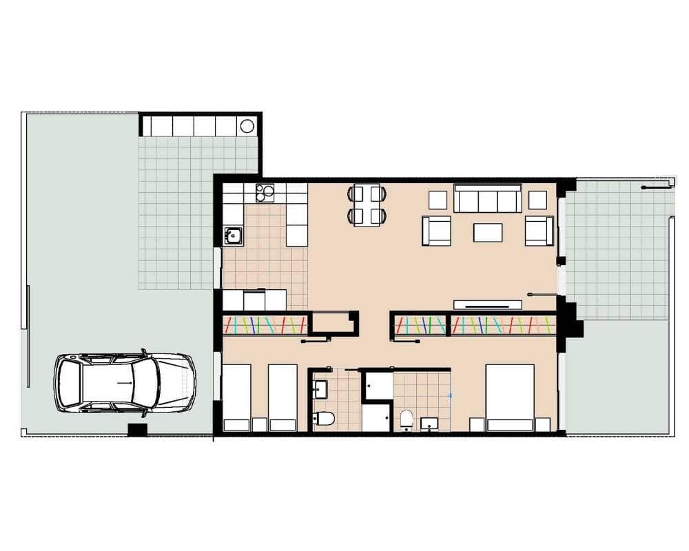 Property for Sale  NOVA - GROUND FLOOR APARTMENT WITH 2 BEDS. , Spain, Costa Blanca, Pilar de la Horadada | Villacarte