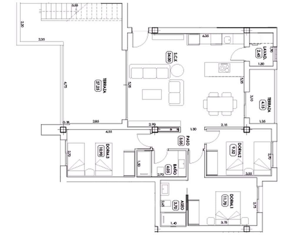 Продажа недвижимости  SAMOA APARTMENTS - 3 BEDROOMS PENTHOUSE , Испания, Коста Бланка, Ориуэла Коста | Villacarte