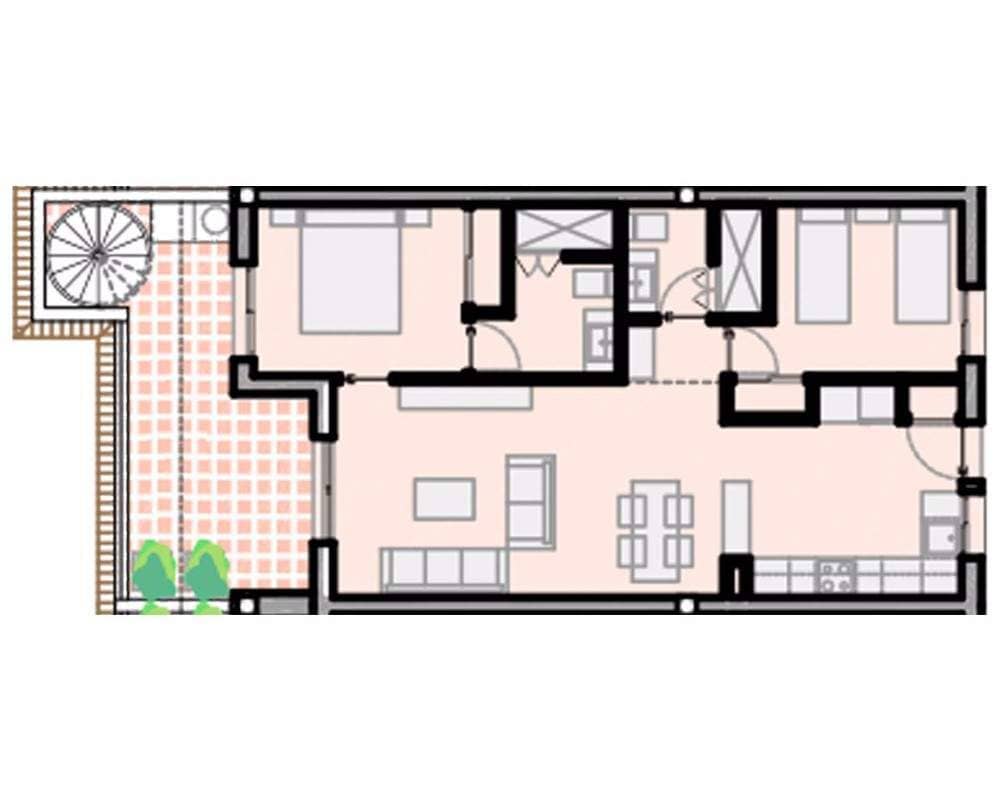 Property for Sale  VISTA AZUL XXVIII - 2 BEDROOM PENTHOUSE , Spain, Costa Blanca, Orihuela Costa | Villacarte