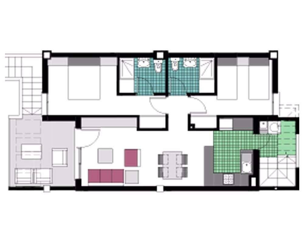 Property for Sale  GARDA - TOP`FLOOR BUNGALOW , Spain, Costa Blanca, Orihuela Costa | Villacarte