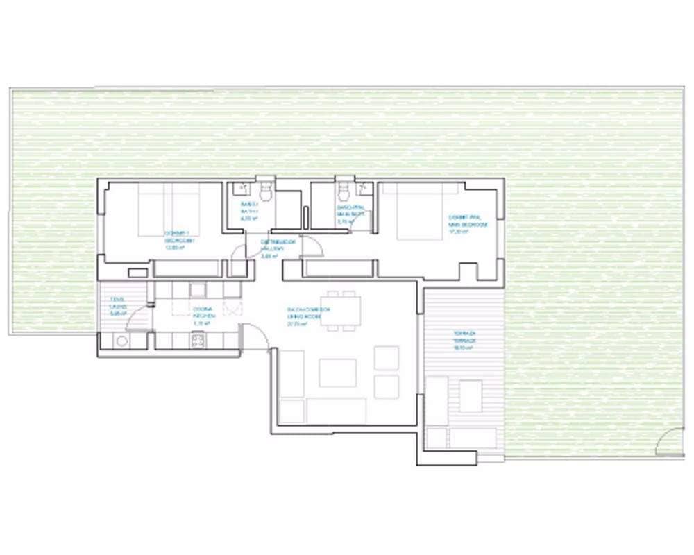 Продажа недвижимости  PANORAMA MAR - GROUND FLOOR 2 BEDROOMS , Испания, Коста Бланка, Ориуэла Коста | Villacarte
