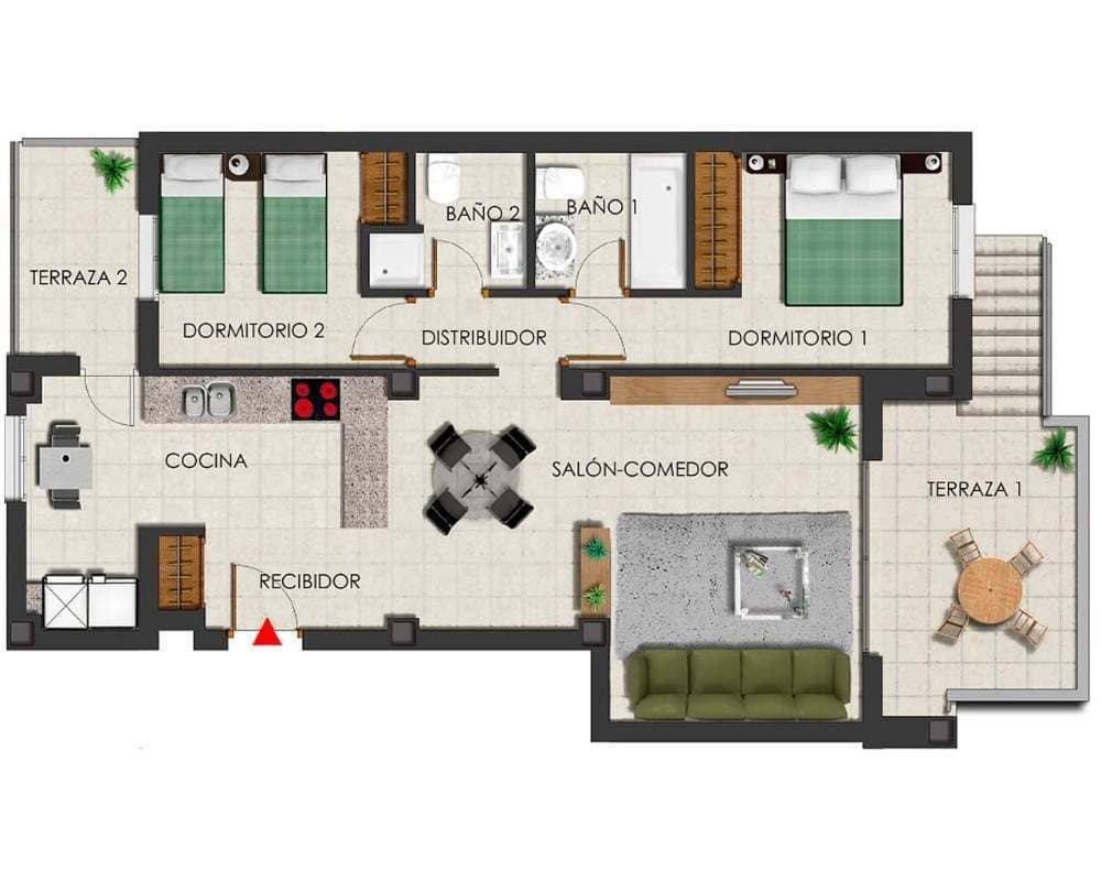 Продажа недвижимости  DON BENITO POLOP - GROUND FLOOR BUNGALOW , Испания, Коста Бланка, Полап Де Ла Марина | Villacarte