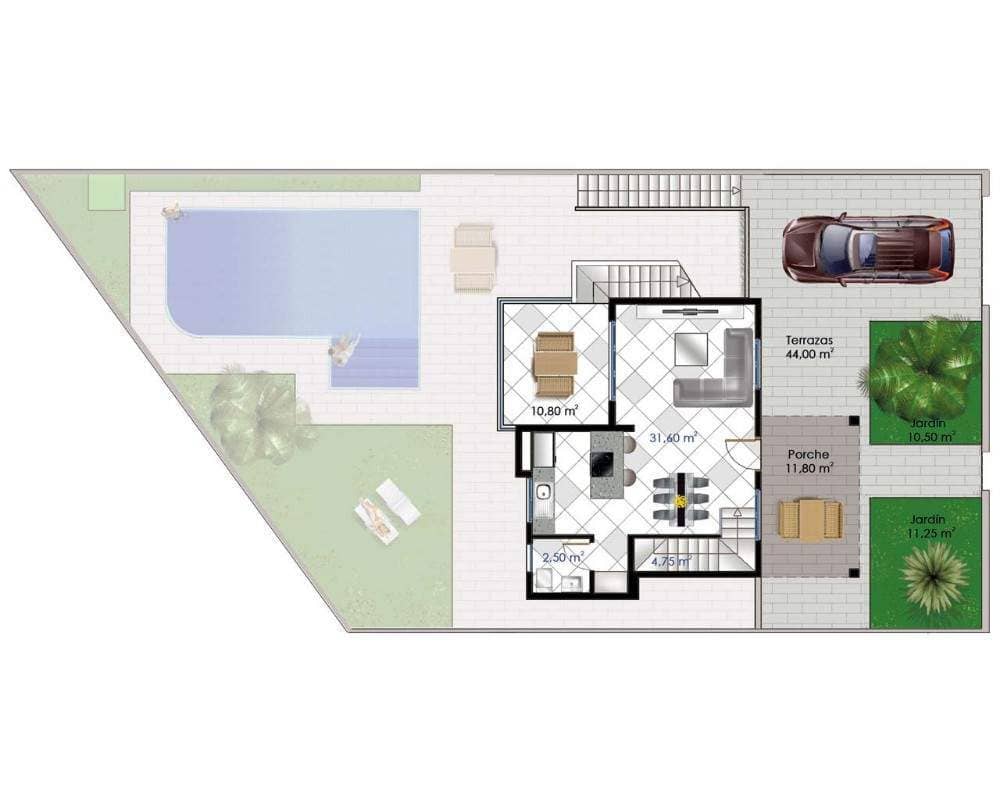 Продажа недвижимости  CIUDAD QUESADA II, Испания, Коста Бланка, Сьюдад Кесада | Villacarte