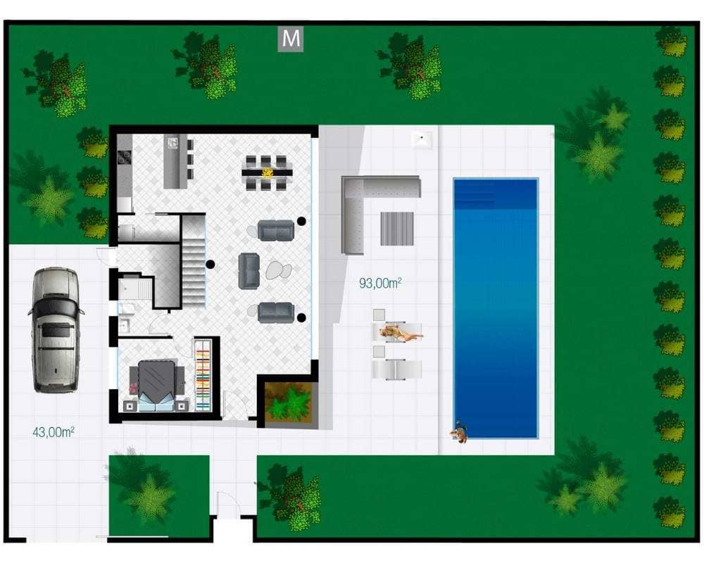 Продажа недвижимости  QUESADA VILLAS - ZAIDA , Испания, Коста Бланка, Сьюдад Кесада | Villacarte