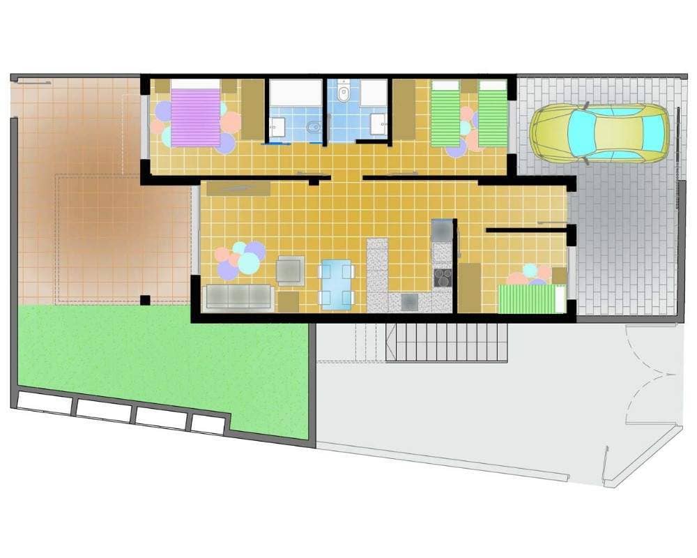 Продажа недвижимости  LAMAR RESORT 3 - 3 BEDS GROUND FLOOR , Испания, Коста Бланка, Пилар де ла Орадада | Villacarte