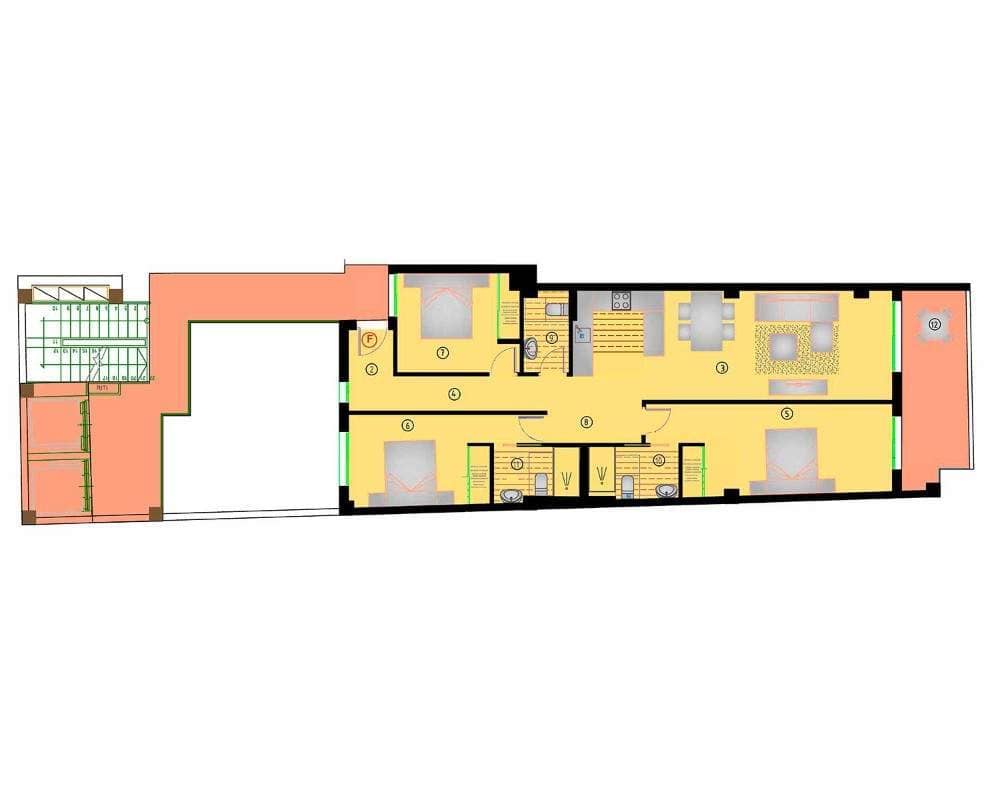 Property for Sale  ALEGRIA XII - 3 BEDROOMS , Spain, Costa Blanca, Torrevieja | Villacarte