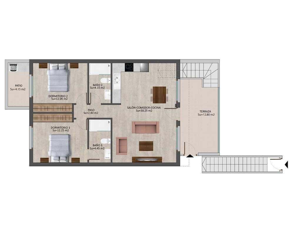 Продажа недвижимости  PLAYAMAR VII - UPPER FLOOR , Испания, Коста Бланка, Пилар де ла Орадада | Villacarte
