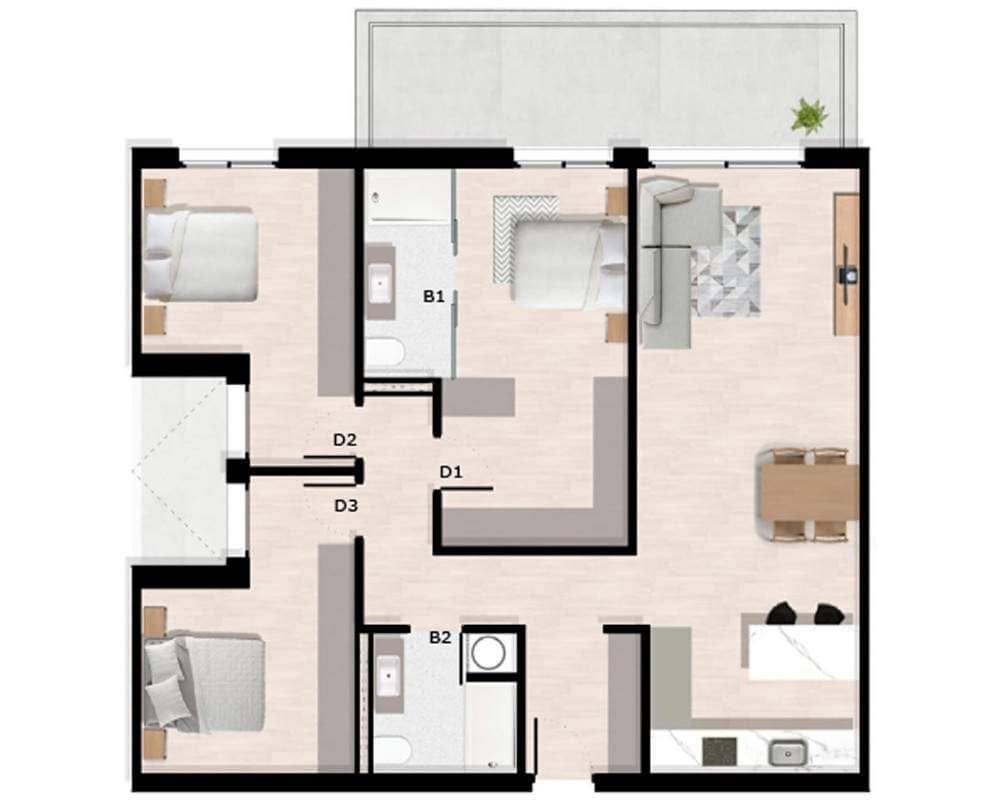 Продажа недвижимости  NUEVO AMAY - 3 BEDS , Испания, Коста Бланка, Ориуэла Коста | Villacarte