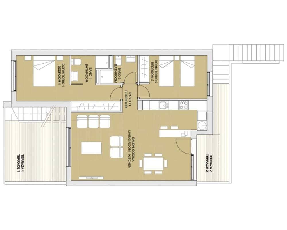 Продажа недвижимости  AZURE - LO ROMERO GOLF - 2 BEDS TOP FLOOR , Испания, Коста Бланка, Пилар де ла Орадада | Villacarte