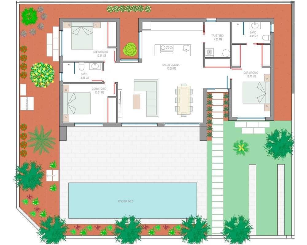 Продажа недвижимости  ALEJANDRA VIII - VILLA N , Испания, Коста Бланка, Пилар де ла Орадада | Villacarte