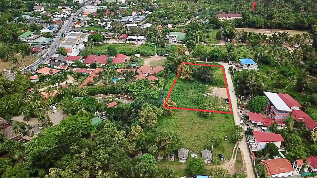 Продажа земельных участков, Таиланд, Самуи, Бопут | Villacarte