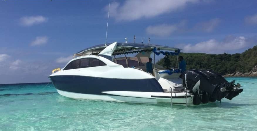 Charter to Kohai Nok, Khai Nai, Lipi, Phae Islands on a 42-foot sports cruiser |  - Sea Tours together with VillaCarte