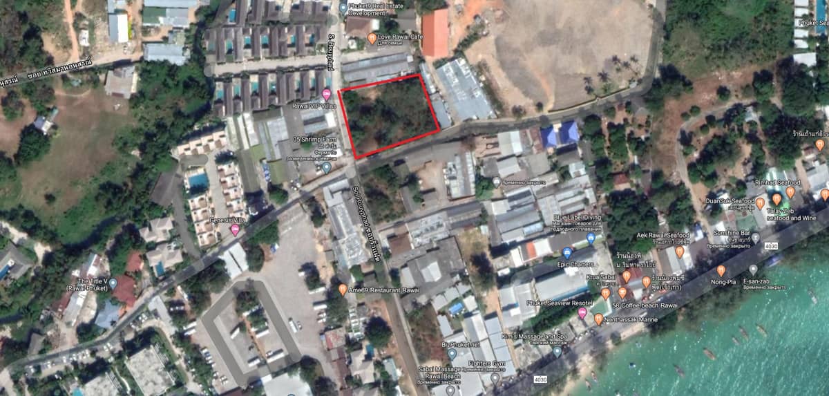 Land for Sale, Thailand, Phuket, Rawai | Villacarte