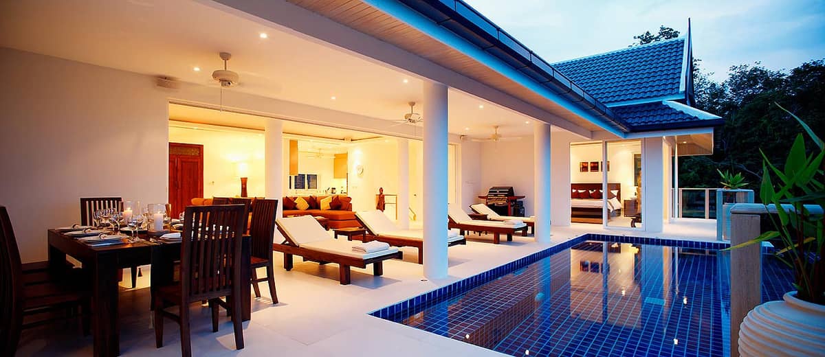 Rent villa Andaman view, Thailand, Phuket, Nai Harn | Villacarte