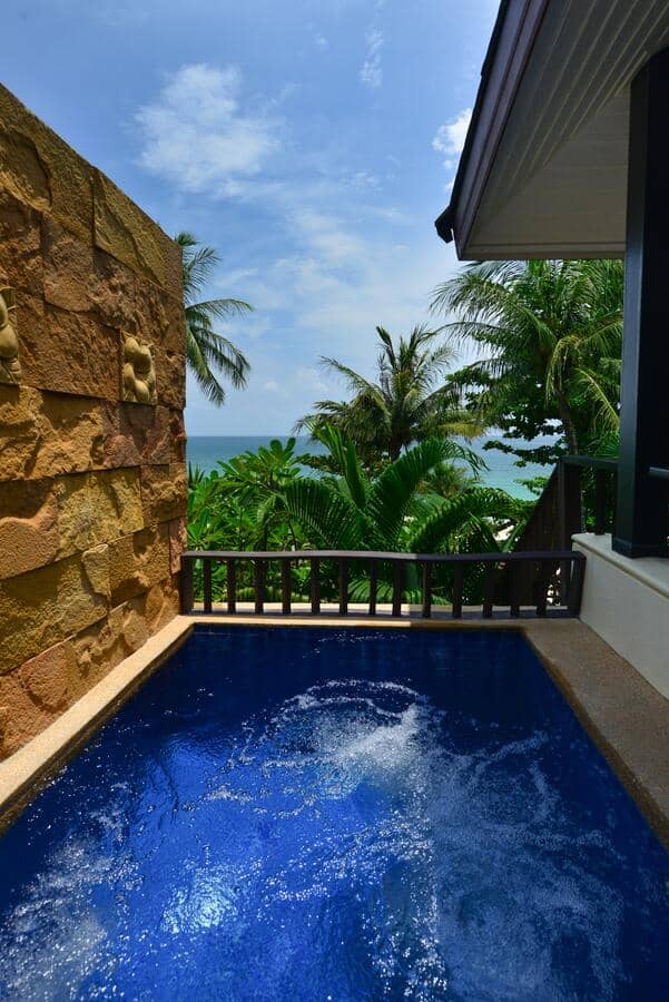 Rent apartments Sea view deluxe with jacuzzi, Thailand, Phuket, Nai Ton | Villacarte