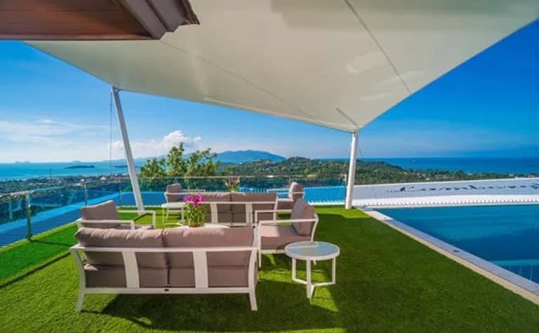 Rent villa Lamborghini, Thailand, Samui, Choeng Mon | Villacarte