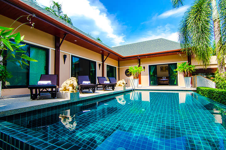Rent villa Mama Mia Pool villa, Thailand, Phuket, Nai Harn | Villacarte