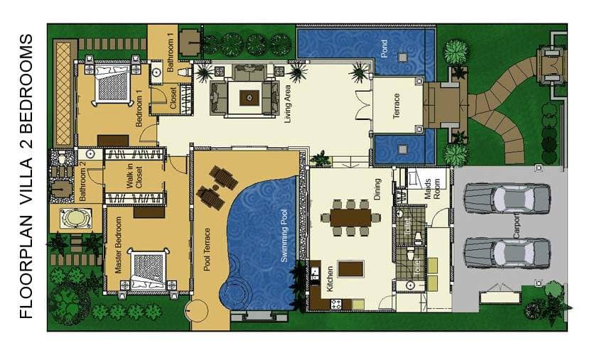 Rent villa Eulalie, Thailand, Phuket, Bang Tao | Villacarte