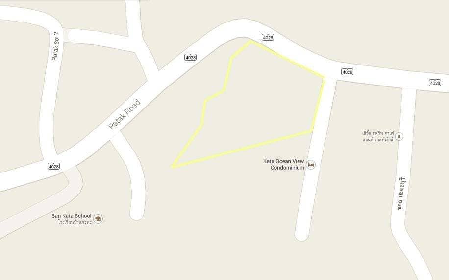 Land for Sale, Thailand, Phuket, Kata | Villacarte