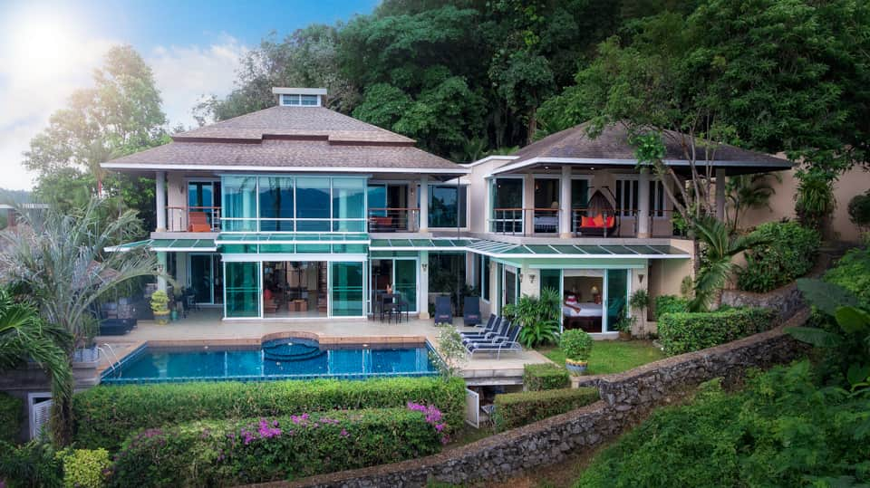 Rent villa glass house, Thailand, Phuket, Panva | Villacarte