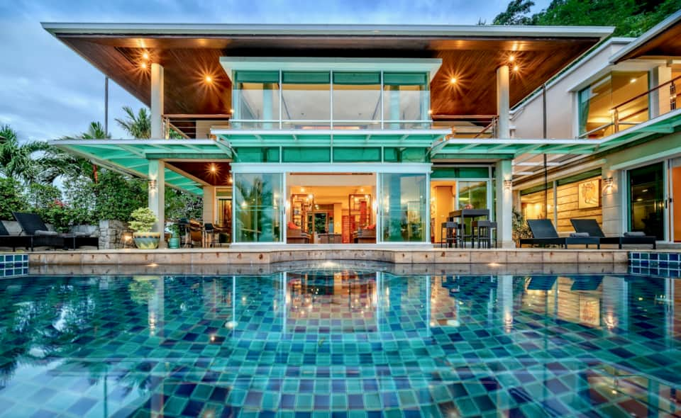 Rent villa glass house, Thailand, Phuket, Panva | Villacarte